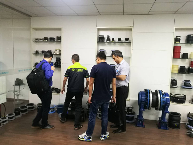 2018年7月6日國外客戶來訪淞江集團 2018年7月6日國外客戶來訪淞江集團